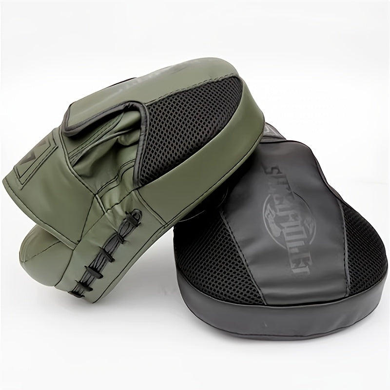 2 jeu de Pao/patte d'ours entraiment pro ou amateur au sport de combat, Muay thai, épaisse et précis absorbe les chocs